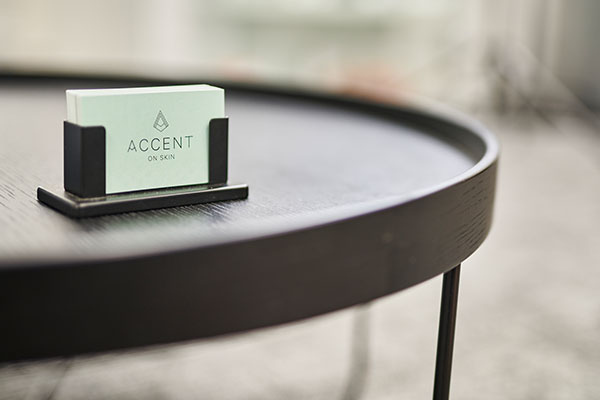 Business Cards - Accent on Skin